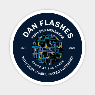 Dan Flashes high-end menswear with very complicated patterns Magnet